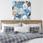 Agate Marble Leinwand Art (Insitu (Schlafzimmer))