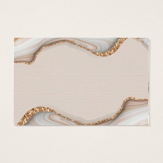 Agate Marble Pink Blush Geode Oben Horizontal (Rückseite)