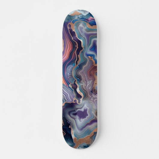 Agate Marble Skateboard (Vorne)