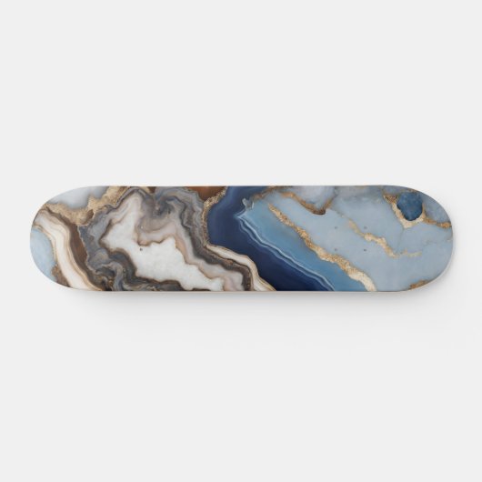 Agate Marble Skateboard (Horizontal)