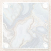 Agate Marble Untersetzer (Rückseite)