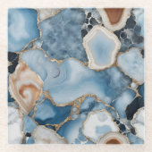 Agate Marble Untersetzer (Vorderseite)