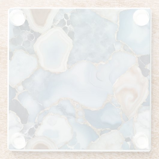 Agate Marble Untersetzer (Rückseite)