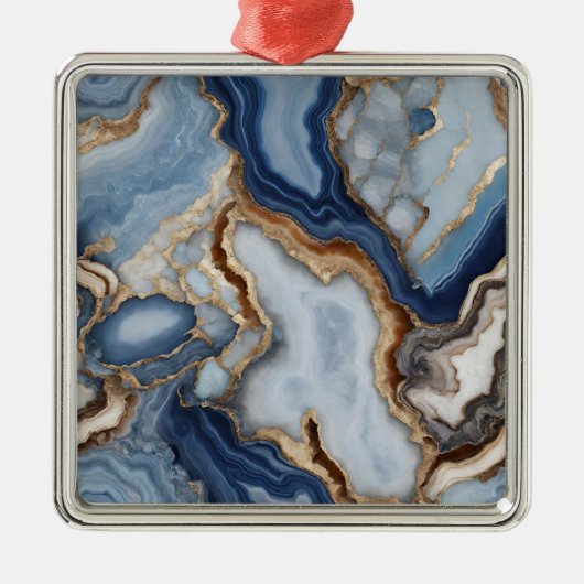 Agate Marble Weihnachtsschmuck (Vorne)