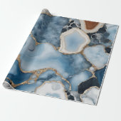 Agate Marble Wrapping Paper Geschenkpapier (Ungerollt)