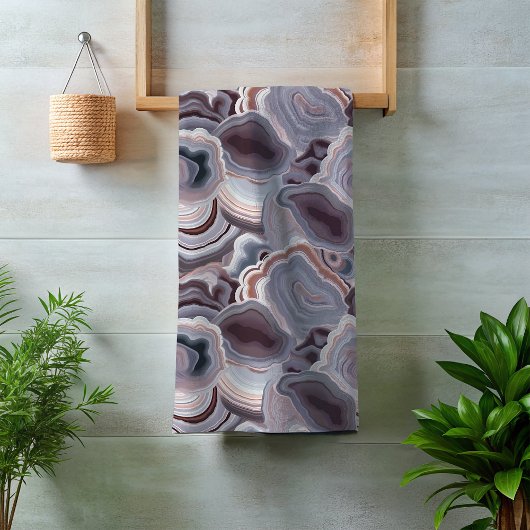 Agate Neutral Browns Stone Badhandtuch Set