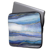 Agate Pattern Laptop Sleeve (Vorderseite Links)