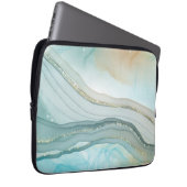 Agate Pattern Laptop Sleeve (Vorne Rechts)