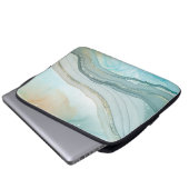 Agate Pattern Laptop Sleeve (Vorne Knopf)