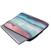 Agate Pattern Laptop Sleeve (Vorne Knopf)