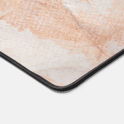 Agate Pink Marble Swirl Schreibtischunterlage (Ecke)