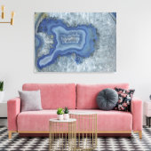 Agate Quarz 2 Leinwanddruck (Insitu (Wohnzimmer))