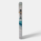 Agate Seascape Case-Mate iPhone Hülle (Rückseite / Links)