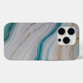 Agate Seascape Case-Mate iPhone Hülle (Rückseite (Horizontal))