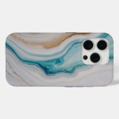 Agate Seascape Case-Mate iPhone Hülle (Rückseite (Horizontal))