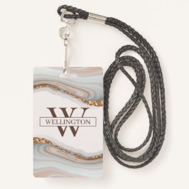 Agate Stone Marble Abzeichen Ausweis