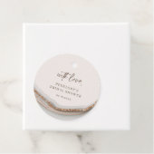 Agate Stone Marble Vielen Dank für Ihre Liebesmark Geschenkanhänger (Beispiel)