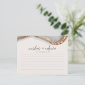 Agate Stone Marmorbrücke als Ratgeber Karte (Stehend Vorderseite)