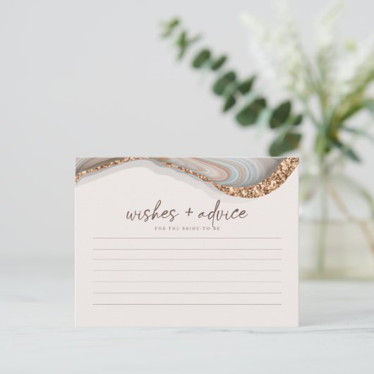 Agate Stone Marmorbrücke als Ratgeber Karte (Stehend Vorderseite)