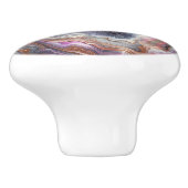 Agate Style Muster Keramikknauf (Seitenansicht)