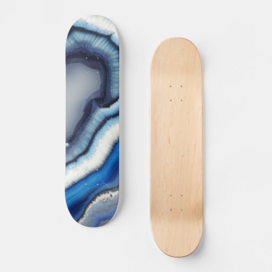 Agate Style Skateboard (Vorderseite)