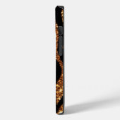 Agate Tiger Blue Glitzer iPhone Mate Tough Case (Rückseite / Links)