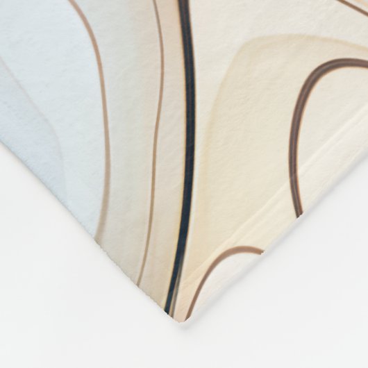 Agates & River Rocks Fleece Blanket (Ecke)