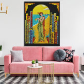 AGATHA CHRISTIE LIFE EINZIGARTIGE LEINWAND (Insitu (Wohnzimmer))