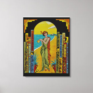 AGATHA CHRISTIE LIFE EINZIGARTIGE LEINWAND