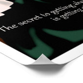 Agatha Christie Motivierend Poster (Ecke)