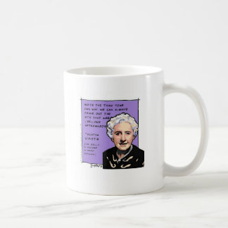 Agatha Christie sagt schreiben ihm Ihre eigene Kaffeetasse
