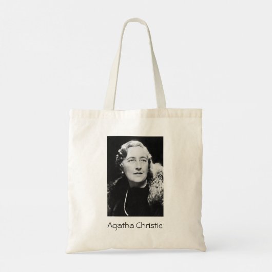 Agatha Christie Tote Bag Tragetasche (Rückseite)