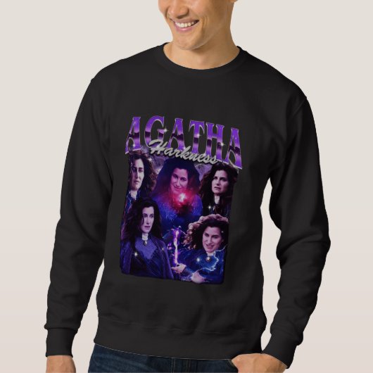 Agatha Harkness Vintag Sweatshirt (Vorderseite)