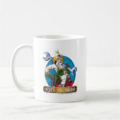 Agatha Hetrodyne - Mädchen-Genie Kaffeetasse (Links)