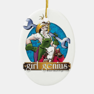 Agatha Hetrodyne - Mädchen-Genie Keramik Ornament