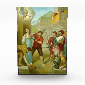 Agatha (M 003) Paperweight oder Fotoblock (Vorderseite)