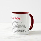 AGATHA TASSE (VorderseiteRechts)