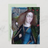 Agatha von Sizilien (Detail; M 070) Postkarte (Vorne/Hinten)