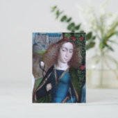 Agatha von Sizilien (Detail; M 070) Postkarte (Stehend Vorderseite)