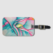 Agave Aquarellkunst Gepäckanhänger (Vorderseite (Horizontal))