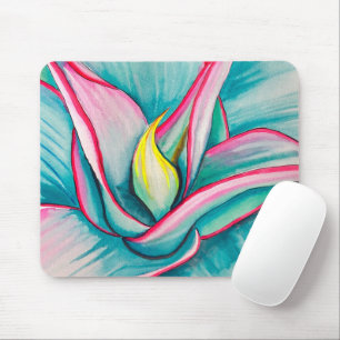 Agave Aquarellkunst Mousepad