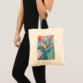 Agave Aquarellkunst Tragetasche (Vorderseite (Produkt))