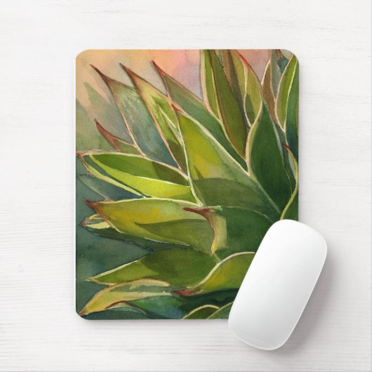 Agave attenuata mousepad (Mit Mouse)