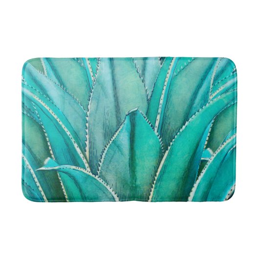 Agave Badematte (Vorderseite)