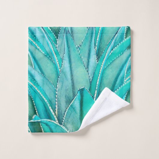 Agave Badhandtuch Set (Waschlappen)