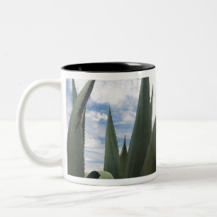 Agave Clouds Zweifarbige Tasse