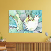 Agave colorata canvas print leinwanddruck (Insitu (Wohnzimmer))