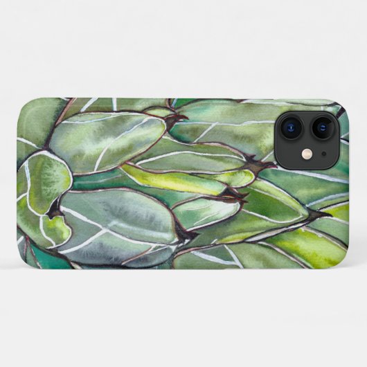 Agave iPhone Case (Rückseite (Horizontal))