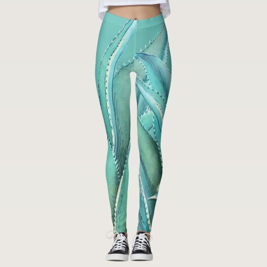 Agave Leggings (Vorderseite)