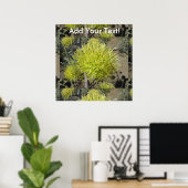 Agave Riese Blume Cluster Poster (Heimbüro)